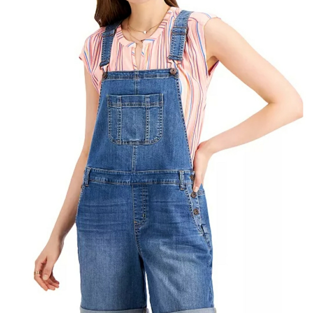🌻Style & Co Short Overalls